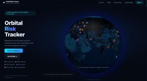Orbital Risk Tracker platform